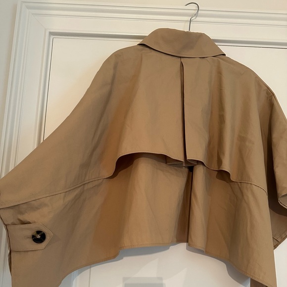 COS Cropped Cape Jacket - Picture 2 of 5